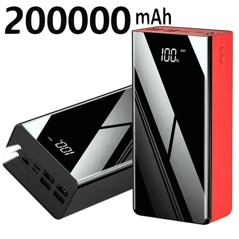 Massive 200000mAh Power Bank with 4 USB Ports – MSL